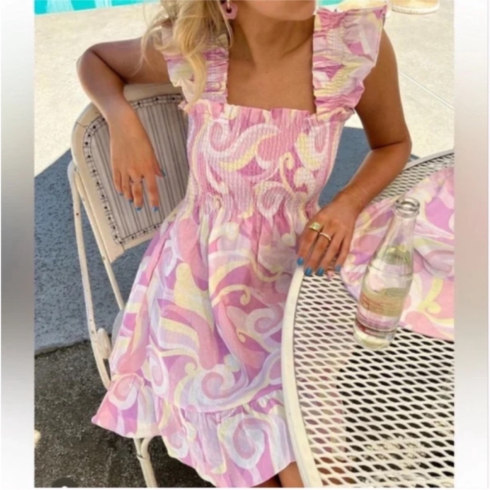 HILL HOUSE ICONIC NAP DRESS LINEN